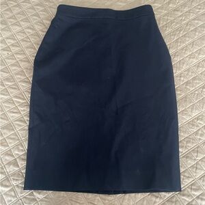 J Crew black pencil skirt